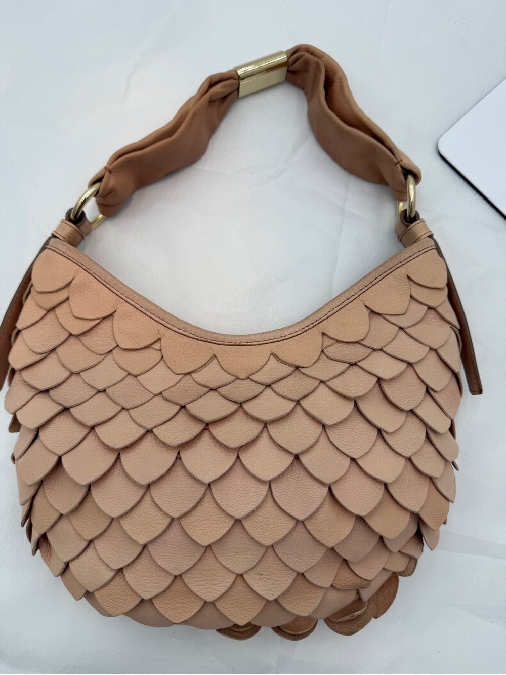 Vintage Yves Saint Laurent St. Tropez Fish Scale BagTom Ford/Rive Gauche YSL